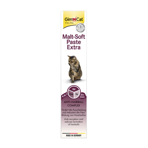 Паста GimCat Every Day Malt-Soft Paste Extra для кошек для вывода шерсти из желудка 50 г Киев - изображение 3