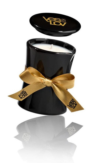 Массажная свеча YESforLOV MASSAGE CANDLE with bewitching scent 120 г, цветочный аромат, воск + масла Киев - изображение 4