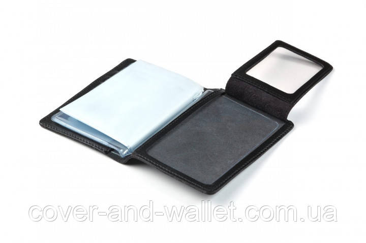 Обкладинка для авто документів з натуральної шкіри чорного кольору ST Leather Київ - фото 8