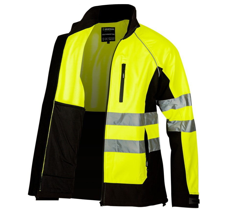 Сигнальна куртка зі світловідбивними стрічками Sizam Southampton арт. 30105 Розмір XL Рівне - фото 4