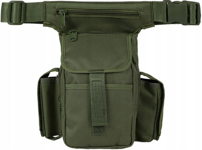 Сумка для стегна 7 кишень Mil-Tec від Sturm "MULTI PACK 1000D" (13526001) Olive Нововолинськ - фото 5