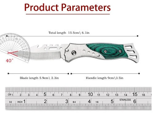 Ніж викидний 912 Дніпро - фото 2