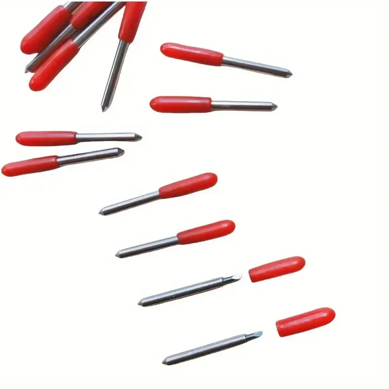 Сменные вольфрамовые ножи для плоттера 10 шт синие Киев - изображение 4