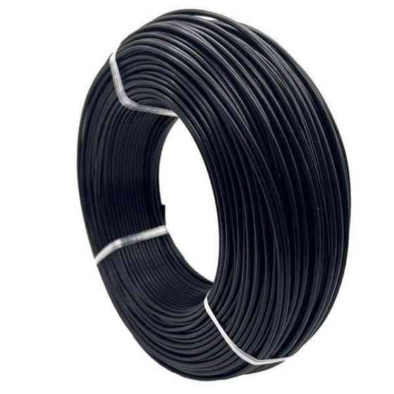 Медный гибкий провод 12AWG 4.5 мм 600В 100 м в силиконовой изоляции, черный Киев