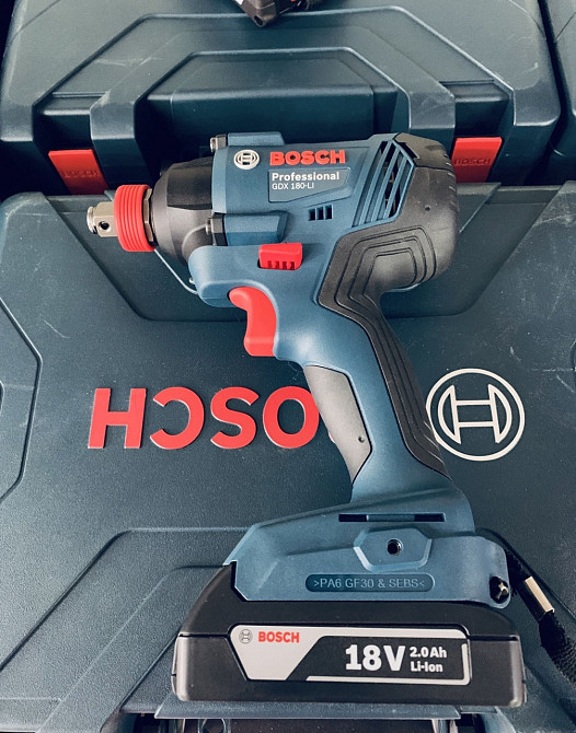 Гайковерт  Bosch GDX 180 /2 ак + зарядний. Харків - фото 1
