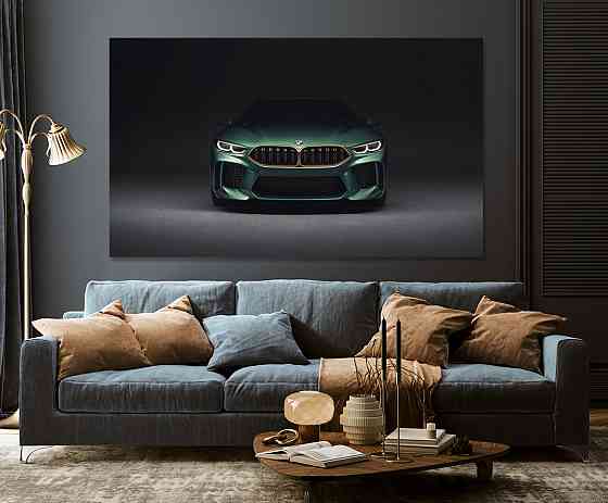 Картина холст в гостиную / спальню  BMW       MLP_60 80х160см Киев