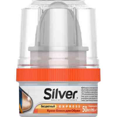 Крем для взуття Silver Express Безбарвний 50 мл (8690757000020) Вінниця