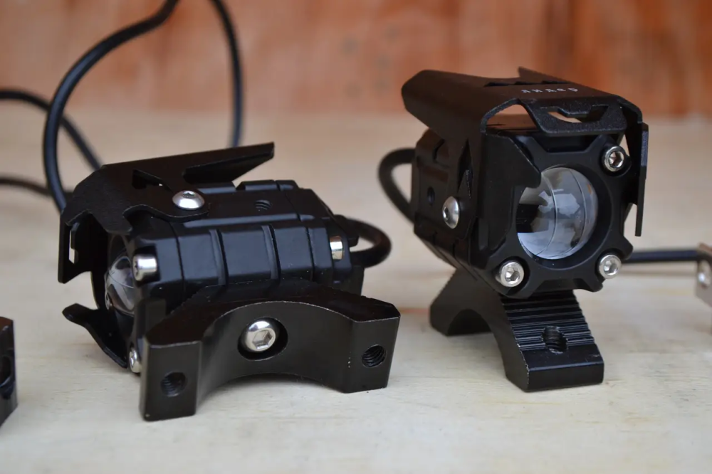 Додаткова світлодіодна LED-фара 35 Вт два режими світла (Дальній +Ближний Жовтий + Білий) Лінзована Рівне - фото 2