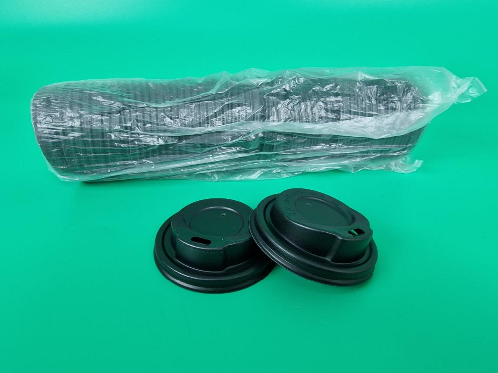 Крышка под стакан  бумажный. Ф70 (175 Маэстро.) черная  (гар) (50 шт) Харьков - изображение 4