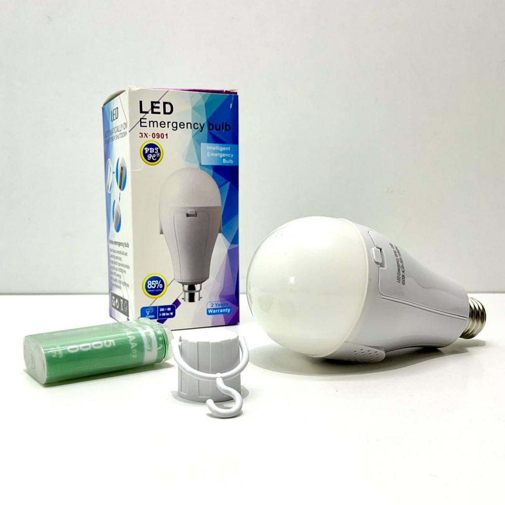 Лампочка з акумулятором 15W 2 акум 18650 холодне світло (C 68522) Чернигов - изображение 2