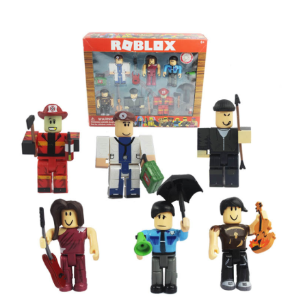 Ігрові фігурки Роблокс 6 шт у коробці, набір фігурок іграшка Roblox поліцейський ( 24330 ) Харьков