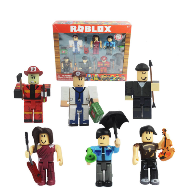 Ігрові фігурки Роблокс 6 шт у коробці, набір фігурок іграшка Roblox поліцейський ( 24330 ) Харьков - изображение 1
