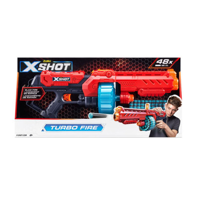 Іграшкова зброя Zuru X-Shot Red Швидкострільний бластер EXCEL Turbo Fire (48 патронів) (36270R) Вінниця - фото 5