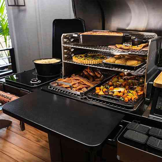 Передний столик для пеллетного гриля Troeger Timberline BAC604 Код: 013491 Ровно