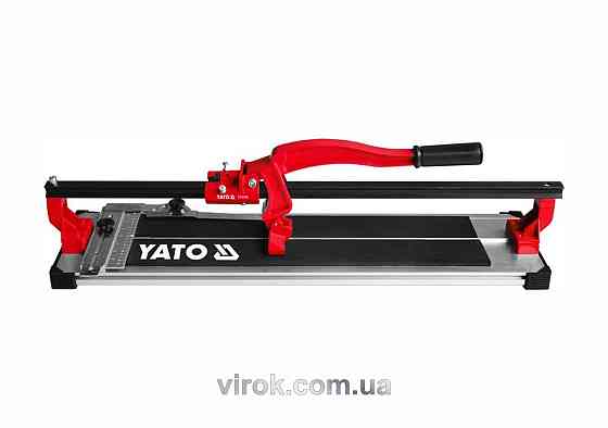 Плиткоріз ручний YATO : одна направляюча, L= 80 cм. [2] Одеса