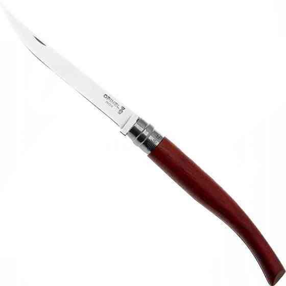 Кухонний ніж філейний Opinel No.12 «Slim Padauk» (002556) Нержавіюча сталь Нововолинськ