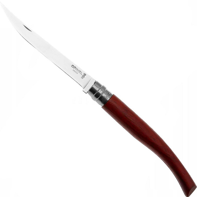 Кухонний ніж філейний Opinel No.12 «Slim Padauk» (002556) Нержавіюча сталь Нововолинськ - фото 1