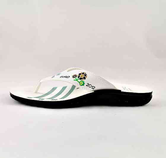 Чоловічі Шльопанці Тапочки Adidas Сланці В'єтнамки Адідас Білі (розміри: 41) Дніпро