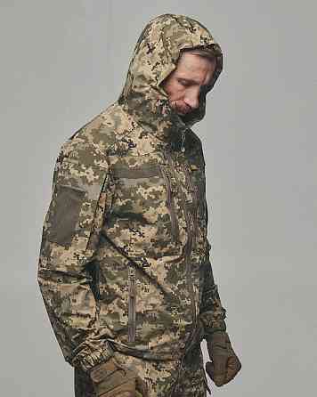 Армійська чоловіча демісезонна форма піксель,водонепроникний тактичний посиленний костюм піксель Львів