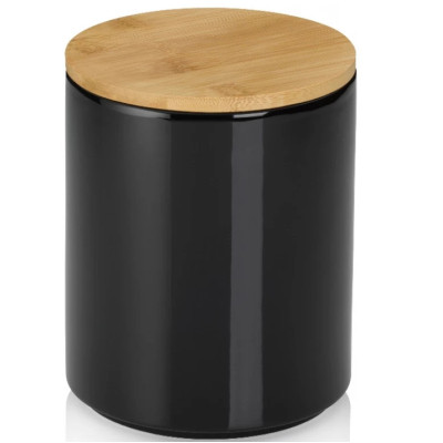 Емкость для сыпучих продуктов Kela Cady 1,7 л Black (15275) Винница - изображение 1