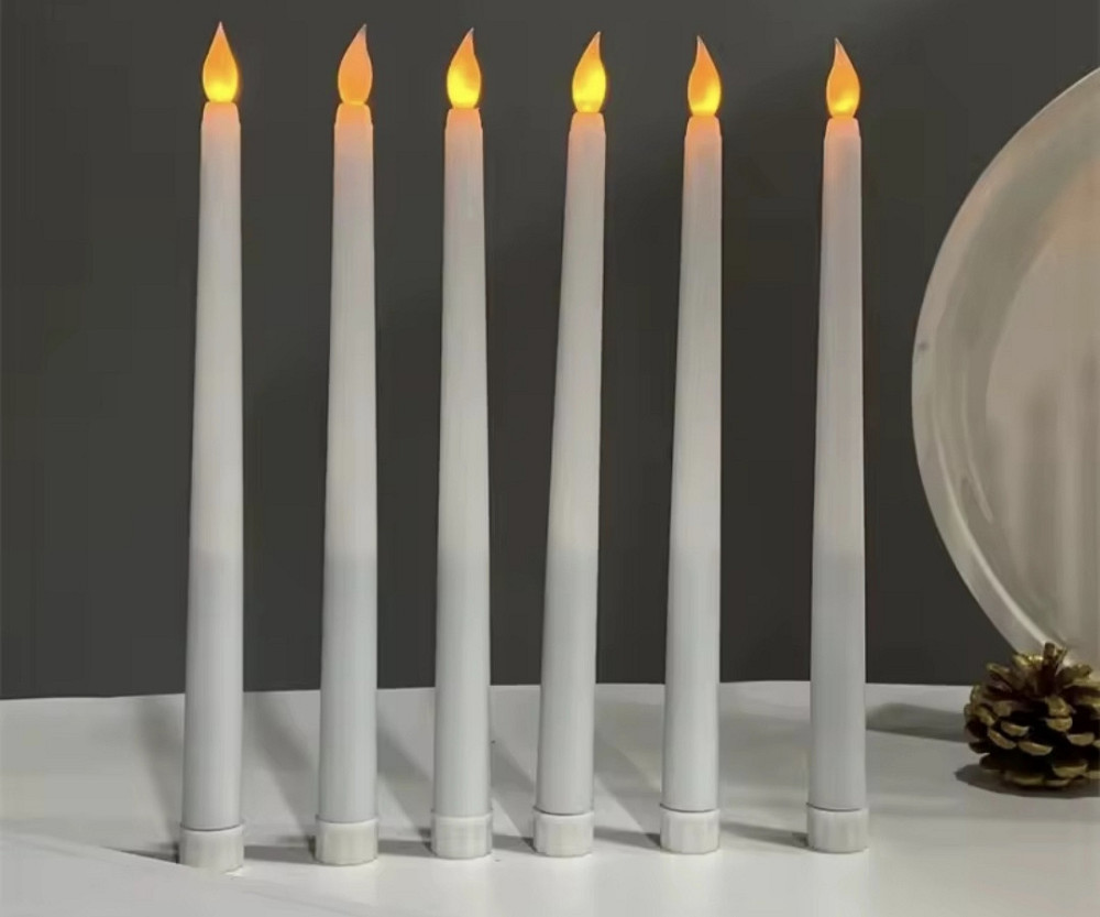 Свічка на батарейках 1 шт Сміла - фото 1