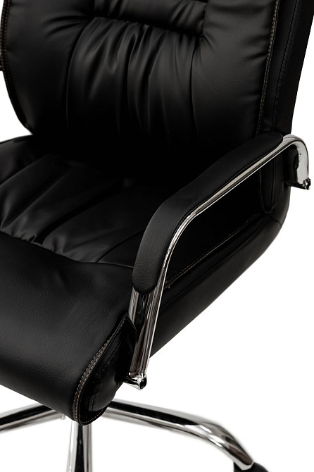 Стілець офісний Юніт, чорний Киев - изображение 8