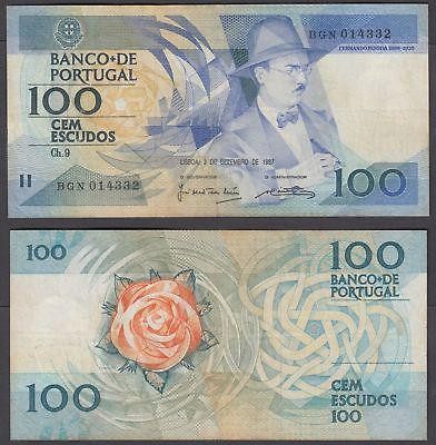 Португалія Portugal 100 escudos 1987 P 179b UNC Полтава - фото 1