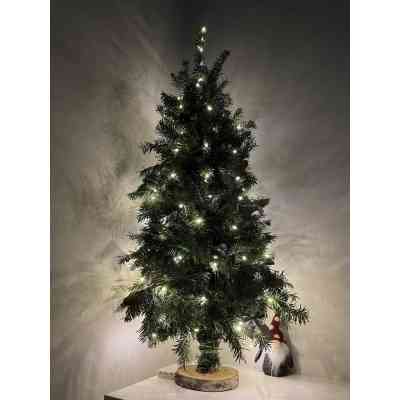 Гирлянда Luca Lighting струна, 3 м, класична біла, 30 LED 3AA, дисплей+таймер (8718861694093) Винница