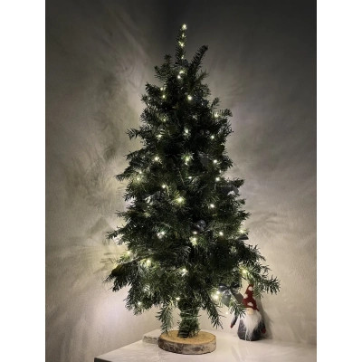 Гірлянда Luca Lighting струна, 3 м, класична біла, 30 LED 3AA, дисплей+таймер (8718861694093) Вінниця - фото 4