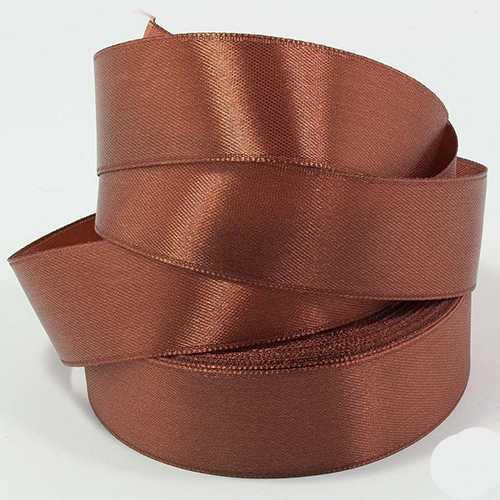 Лента атласная шоколадная 23 м Киев - изображение 1