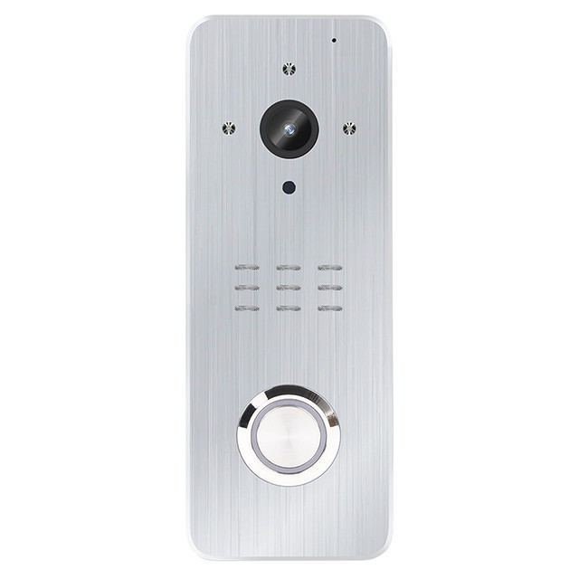 Вызывная панель домофона SEVEN CP-7507 FHD silver Киев - изображение 11