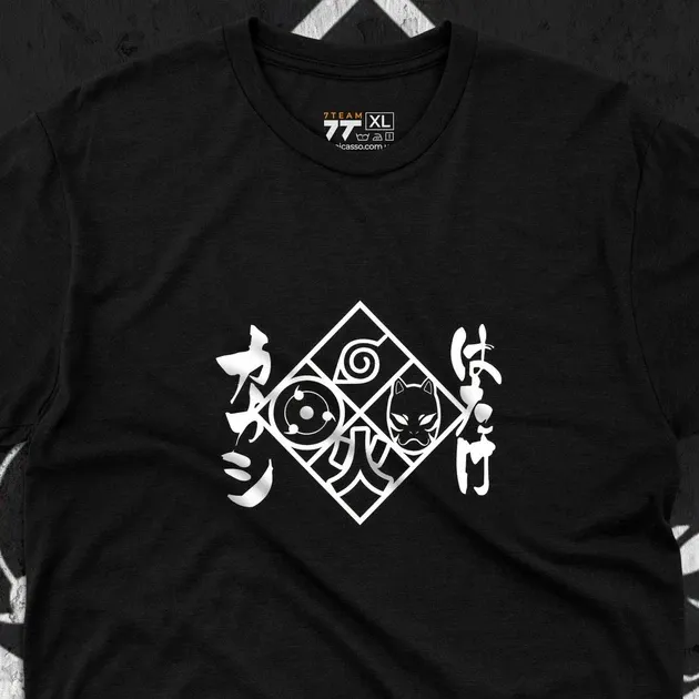 Футболка для подростка мальчика с принтом Наруто Символи Размер 160 Anime10282 Днепр - изображение 4