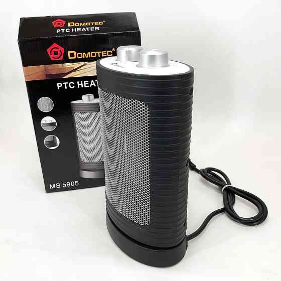 Електричні обігрівачі для квартири DOMOTEC MS-5905 1500 Вт, Оригінальний портативний обігрівач LK-76 Одеса