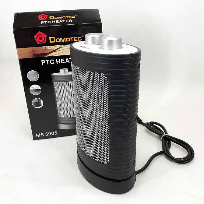 Електричні обігрівачі для квартири DOMOTEC MS-5905 1500 Вт, Оригінальний портативний обігрівач LK-76 Одеса - фото 2