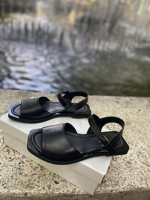 RONE Босоніжки жіночі RONE 543 чорні (літо, шкіра натуральна) (4017) Коломыя - изображение 3