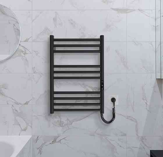 Електрична рушникосушка HF Greenwich 570х430 TR K чорна матова Київ