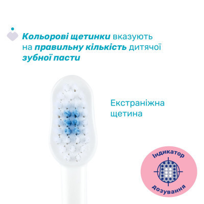 Детская зубная щетка Chicco на присоске, 3-6 лет розовая (8058664174720) (12083.00) Винница - изображение 2