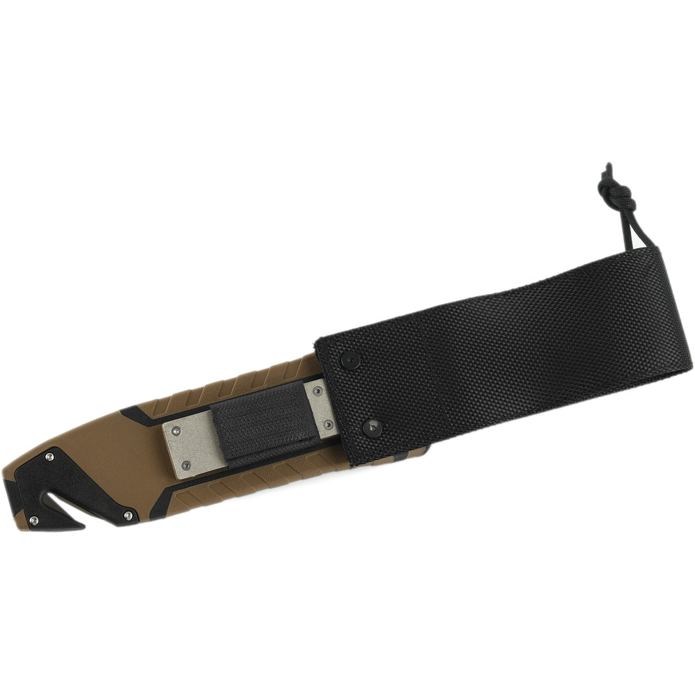 Ніж Ganzo G8012V2-DY коричневий (G8012V2-DY) з паракордом Київ - фото 7