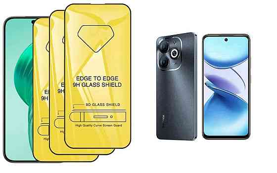 Захисне скло DefenzoGlass для Infinix Smart 9 – подвійна міцність Київ