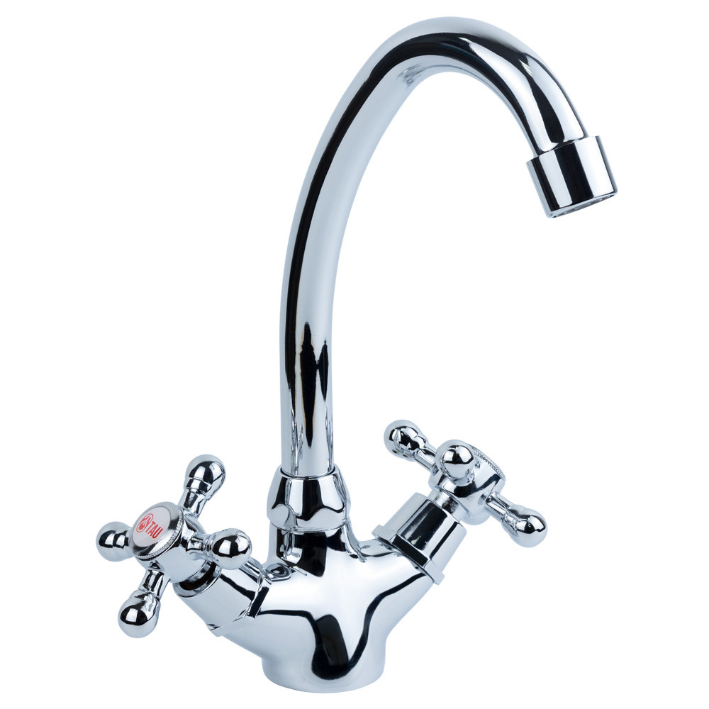 TAU Смеситель s70 ½" для кухни на шпильке TAU VD-5B161C (9870120) Киев - изображение 1