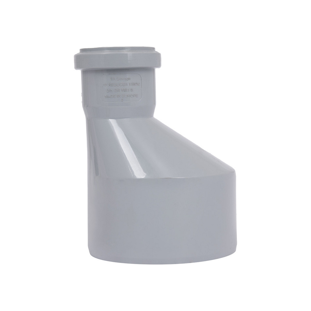 Редукция PPR канализационная TA Sewage 110х50 прямая Киев - изображение 4