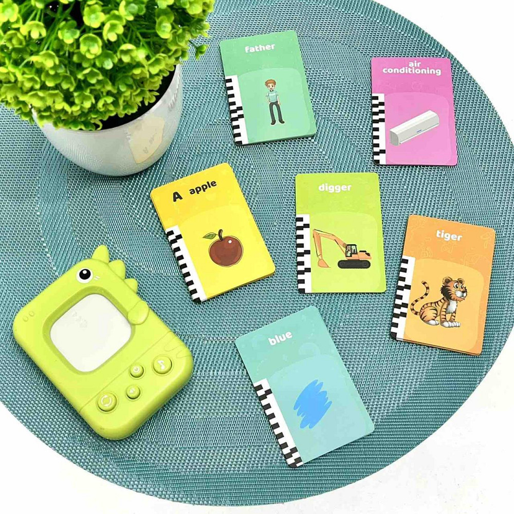 Карточний пристрій для раннього розвитку Країна Іграшок картки по 6 темам Зелений (PL-724-01) Чернігів - фото 7