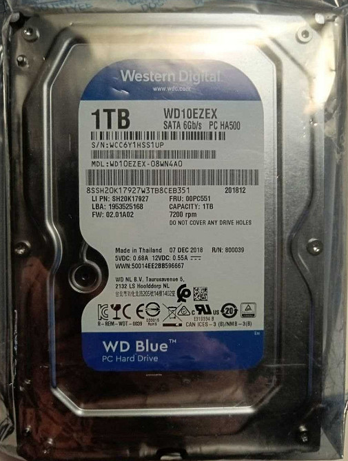 Жорсткий диск WD10EZEX-1 ТВ Киев - изображение 1