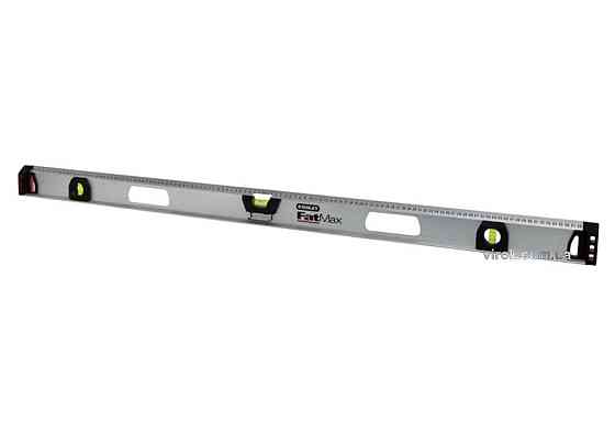 Рівень магнітний STANLEY "FatMax I Beam": L= 200 см, 3 капсули, алюмінієвий корпус, похибка 0,5 мм/м Одеса