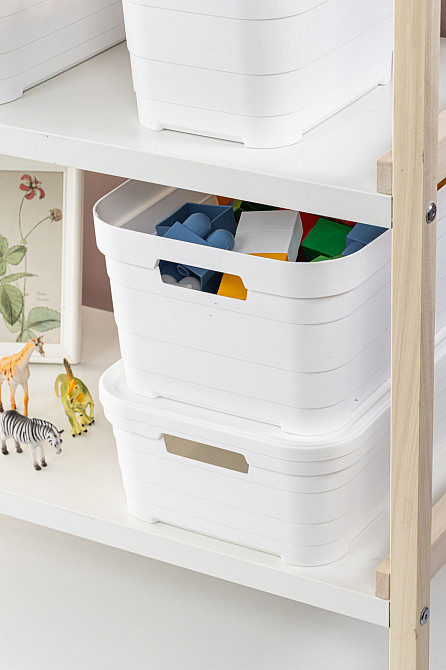 Кошик Idea Home 00642 Pyramid White 8.2 л (00642 White) (7180092) Киев - изображение 5