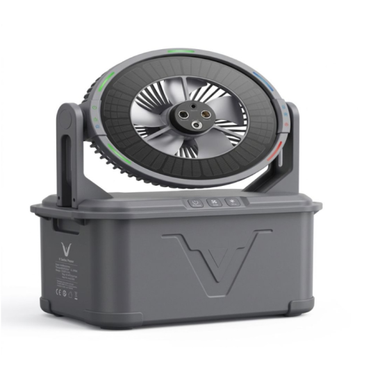 Портативний вентилятор-зволожувач TS-5574 grey 2 в 1  USB, охолодження, 3 режими, компактний настільний Одеса