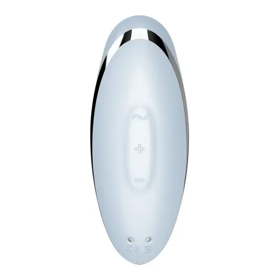 Вібростимулятор-пульсатор Satisfyer Tap & Climax 2 Blue Львів