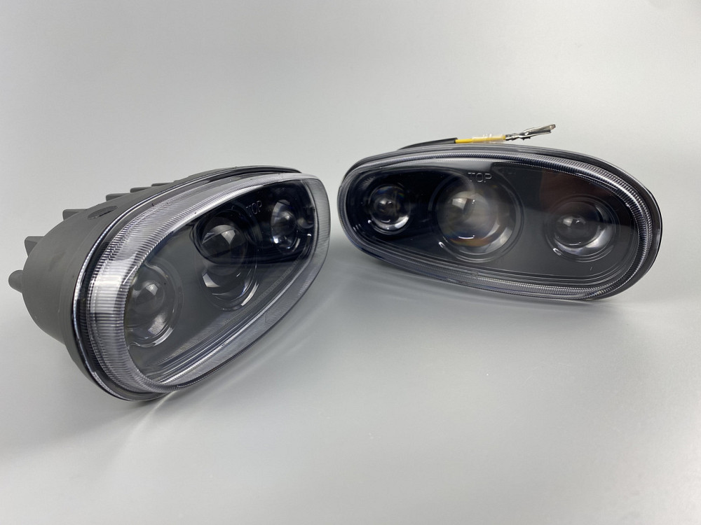 Компект протитуманний фар LED 12В Lanos led chip 1860 5 led діодів 2 штуки Мукачево - фото 2