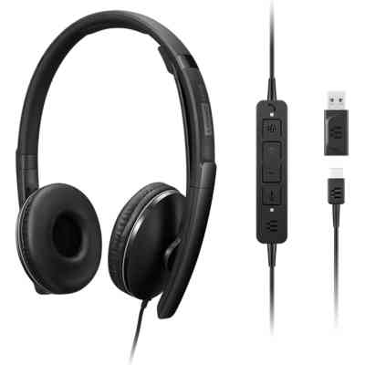 Навушники Lenovo Wired ANC Headset Gen 2 (Teams) Black (4XD1M45627) Вінниця