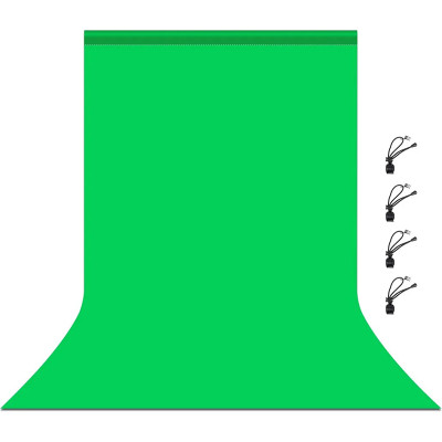 Фон Puluz PU5206G backdrop 3x6 m green (PU5206G) Винница - изображение 1